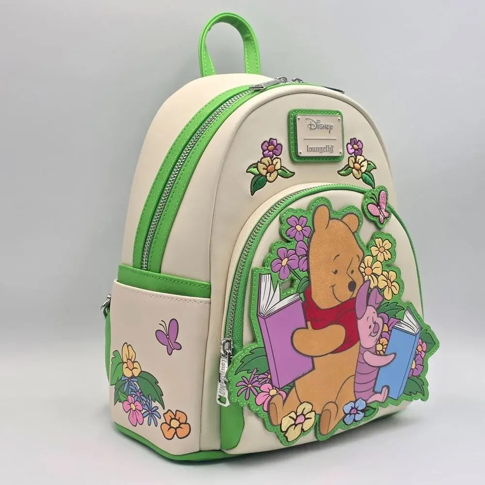 Loungefly Disney Winnie the Pooh Piglet & Pooh Bear Reading Mini Backpack